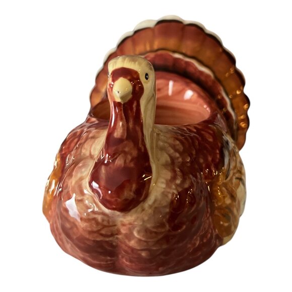 Yankee Candle Turkey Votive Holder – Festive Thanksgiving Decor - Picture 2 of 5